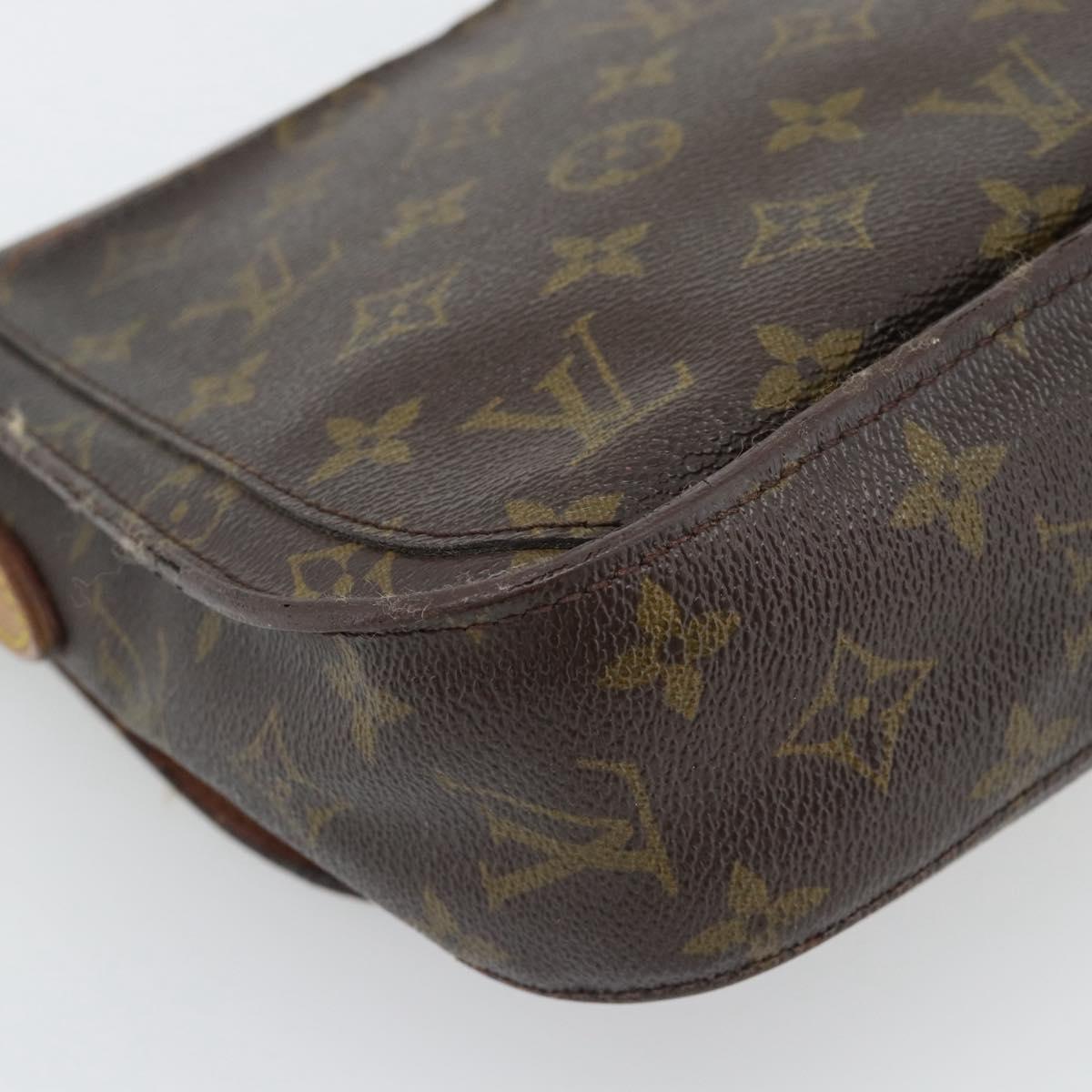 LOUIS VUITTON Monogram Saint Cloud GM Shoulder Bag M51242 LV Auth 182830