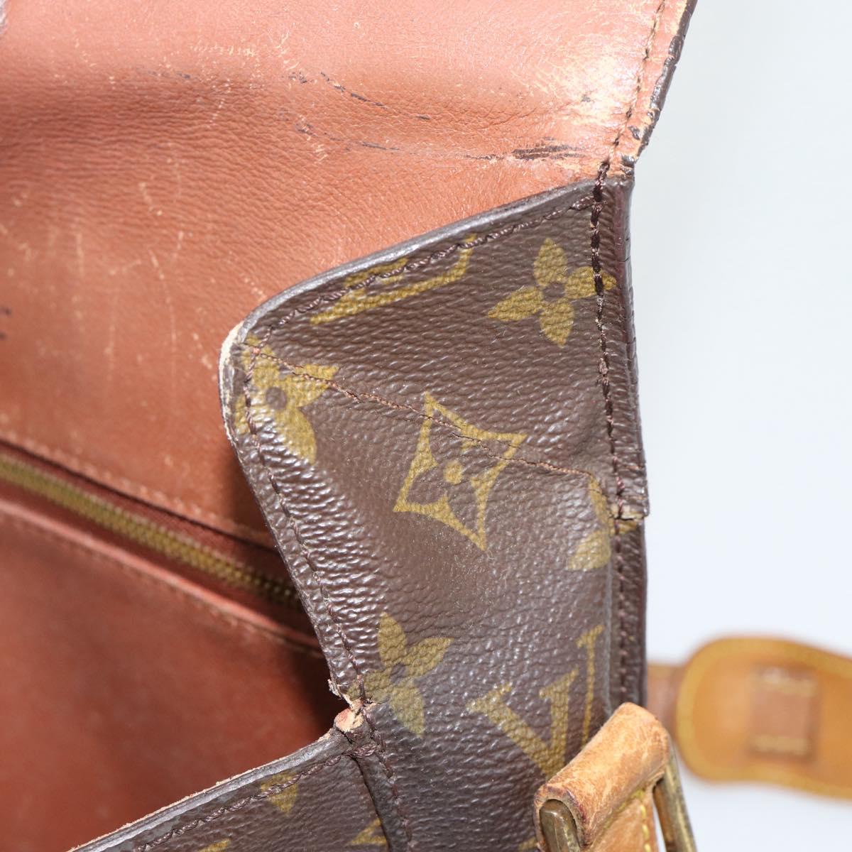 LOUIS VUITTON Monogram Saint Cloud GM Shoulder Bag M51242 LV Auth 182830