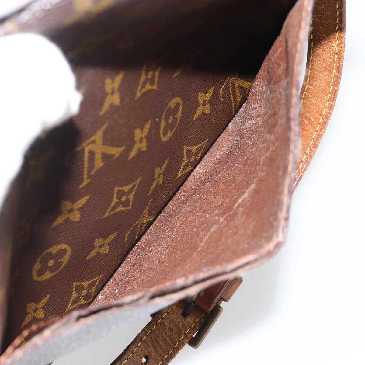 LOUIS VUITTON Monogram Saint Cloud GM Shoulder Bag M51242 LV Auth 182830