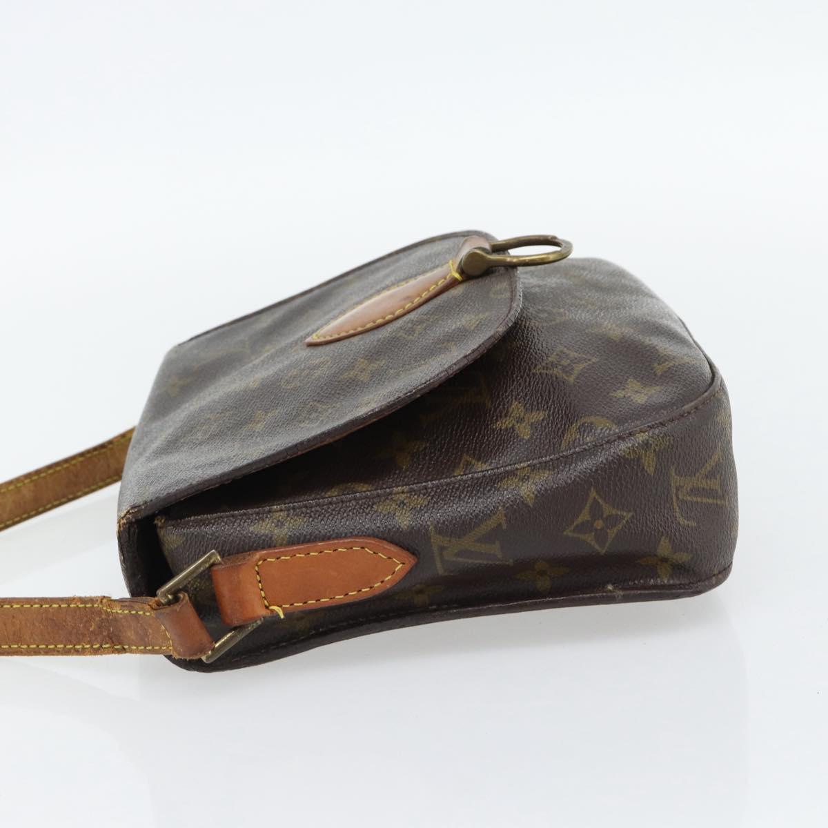 LOUIS VUITTON Monogram Saint Cloud GM Shoulder Bag M51242 LV Auth 182830