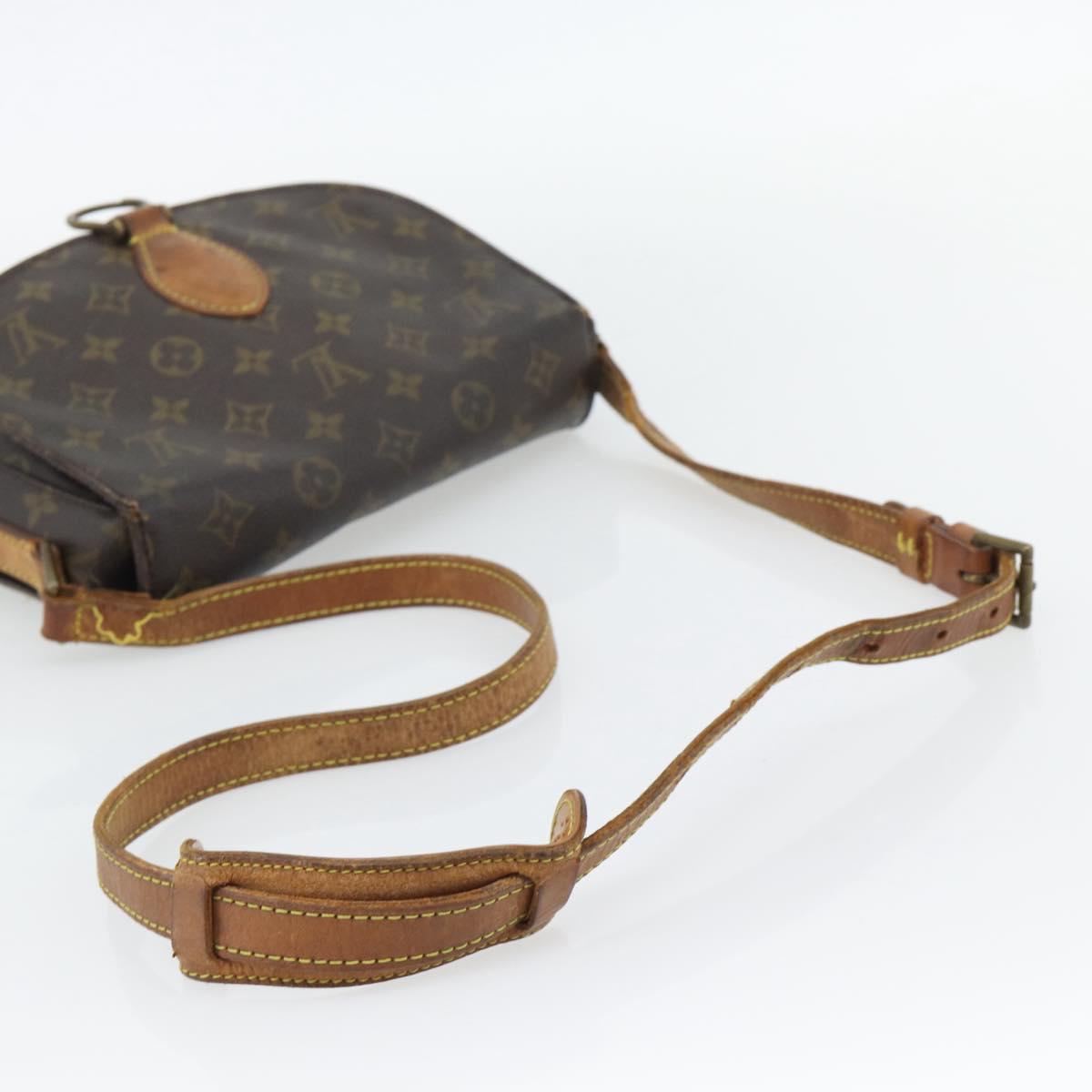 LOUIS VUITTON Monogram Saint Cloud GM Shoulder Bag M51242 LV Auth 182830