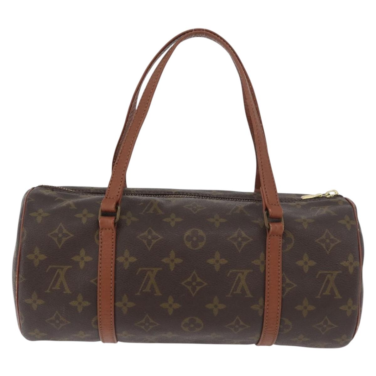 LOUIS VUITTON Monogram Papillon 30 Hand Bag M51385 LV Auth 182831
