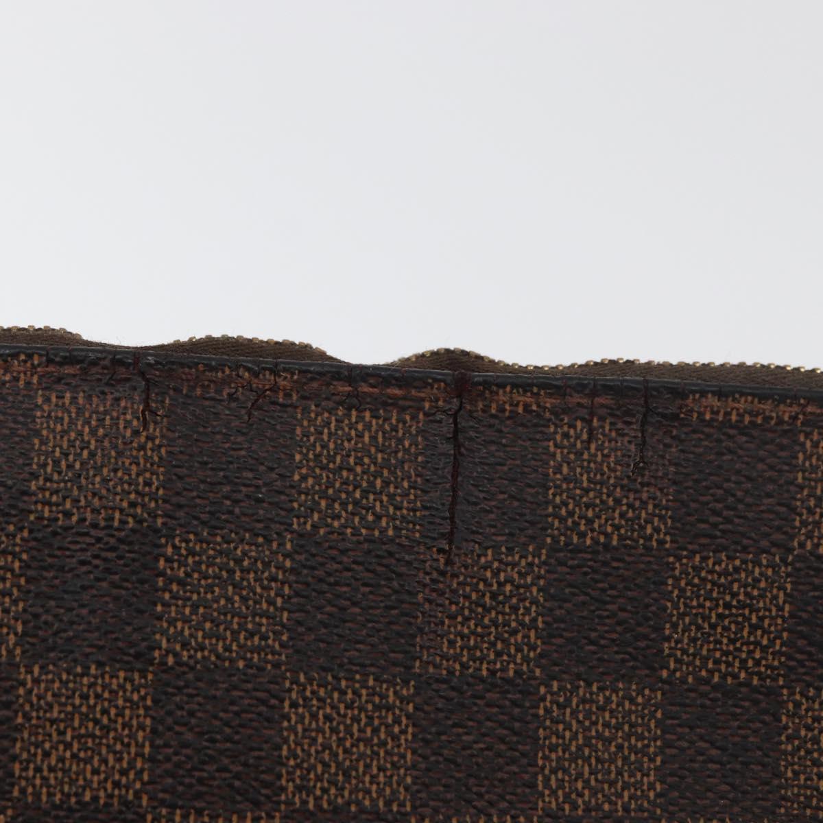 LOUIS VUITTON Damier Ebene Pochette Accessoires Pouch N41206 LV Auth 182838