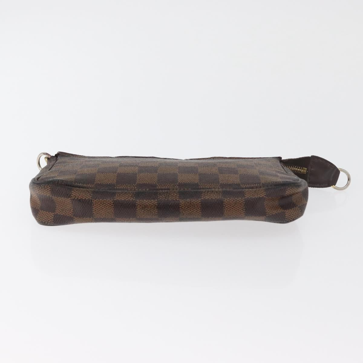 LOUIS VUITTON Damier Ebene Pochette Accessoires Pouch N41206 LV Auth 182838