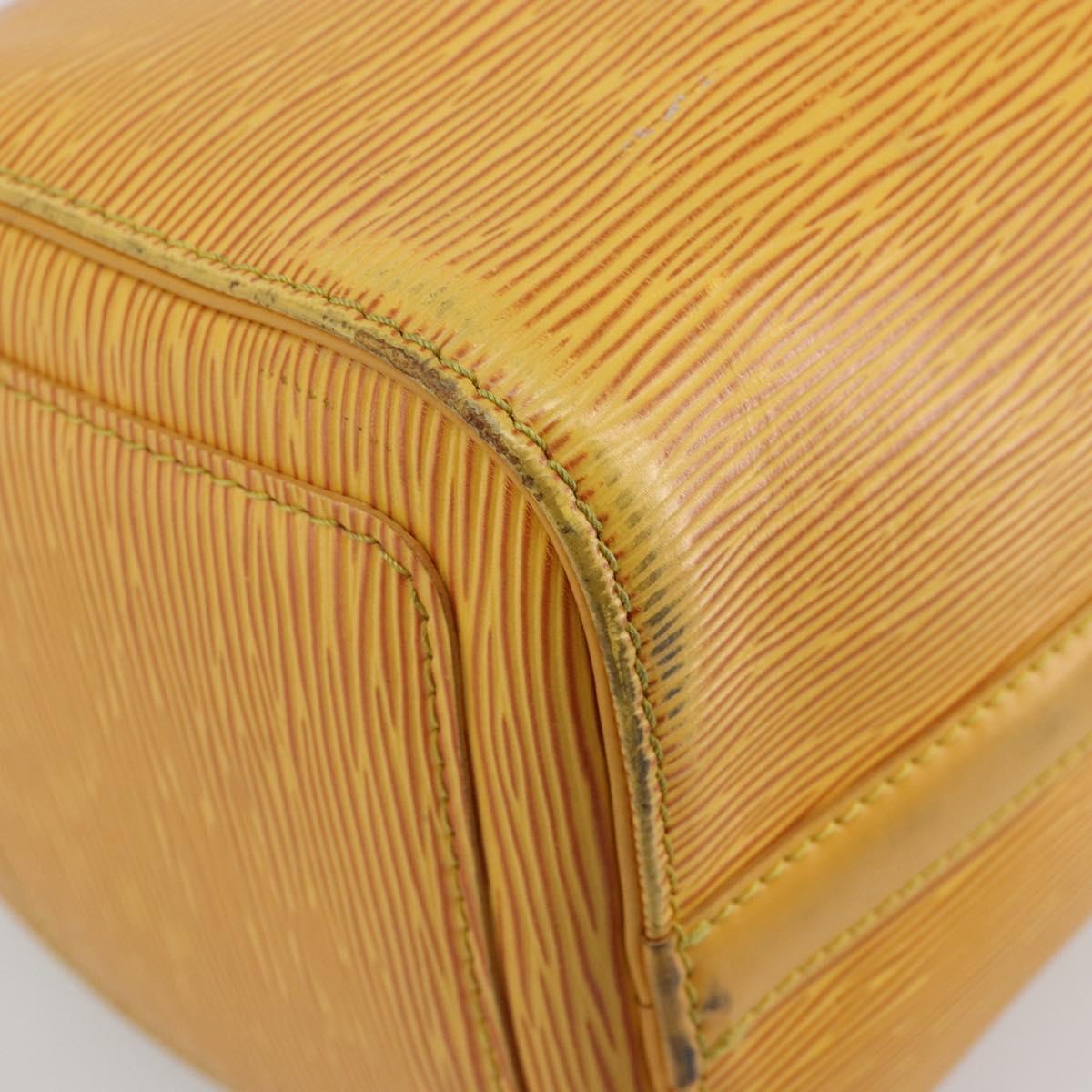 LOUIS VUITTON Epi Speedy 25 Hand Bag Tassili Yellow M43019 LV Auth 182845