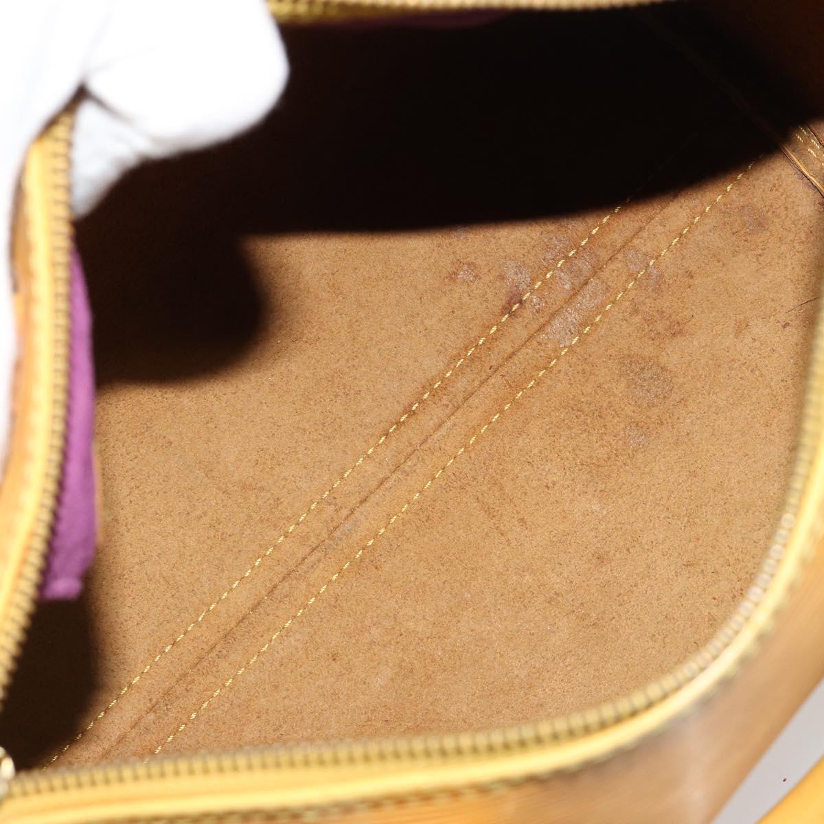 LOUIS VUITTON Epi Speedy 25 Hand Bag Tassili Yellow M43019 LV Auth 182845