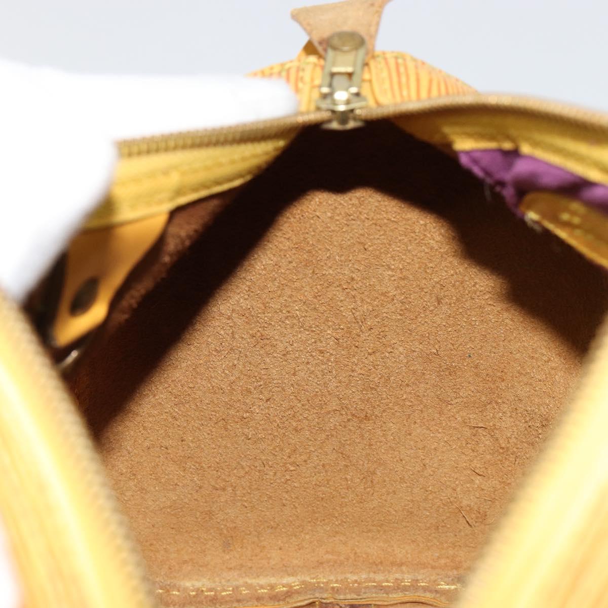 LOUIS VUITTON Epi Speedy 25 Hand Bag Tassili Yellow M43019 LV Auth 182845