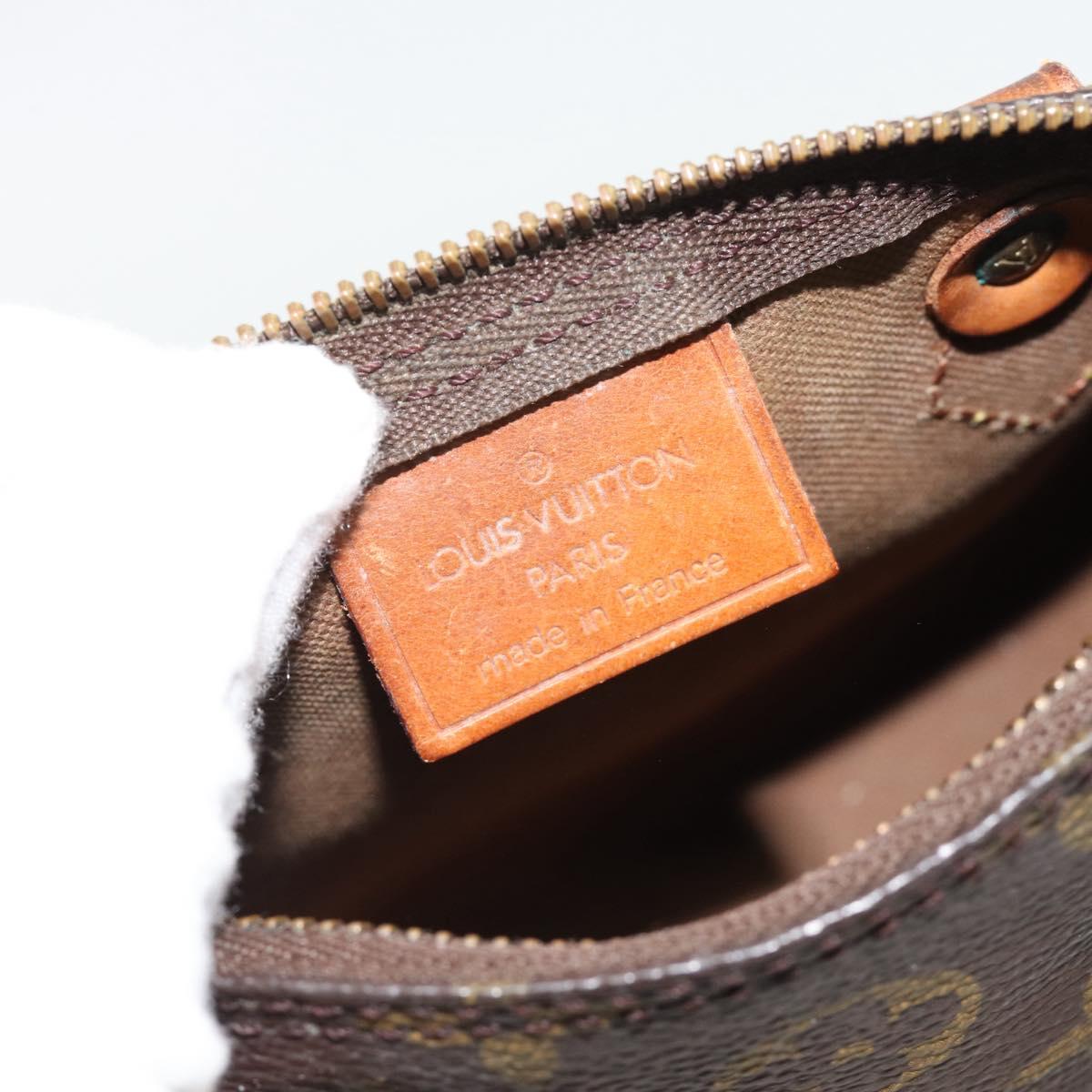 LOUIS VUITTON Monogram Mini Speedy Hand Bag M41534 LV Auth 182849