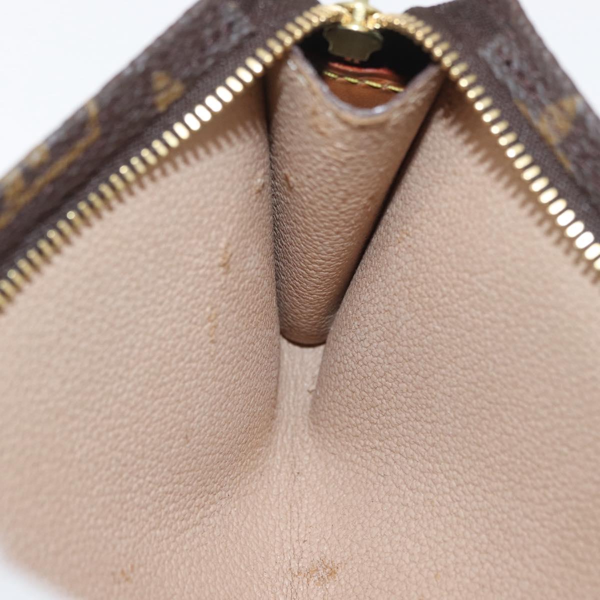 LOUIS VUITTON Monogram Bucket PM Accessory Pouch LV Auth 182850