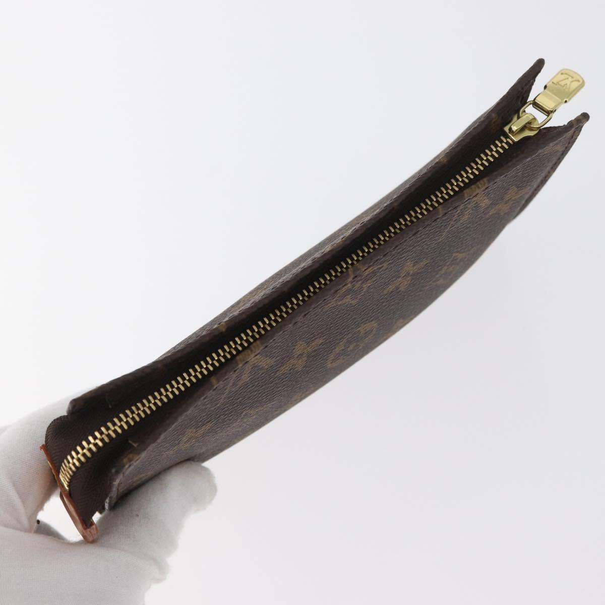 LOUIS VUITTON Monogram Bucket PM Accessory Pouch LV Auth 182850