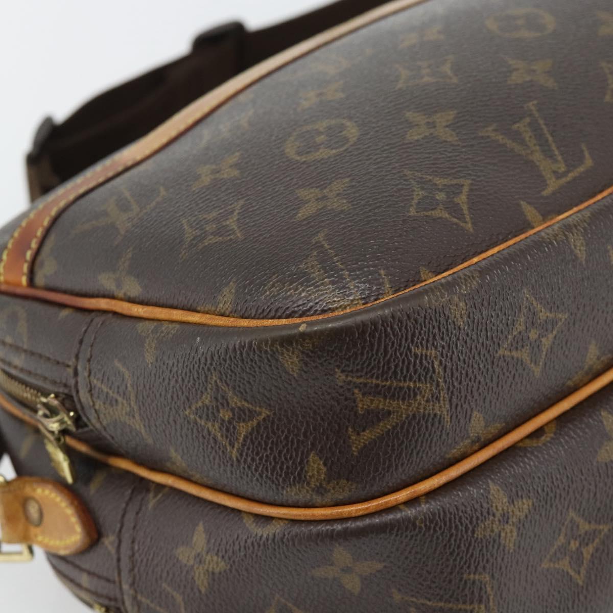 LOUIS VUITTON Monogram Reporter PM Shoulder Bag M45254 LV Auth 182852