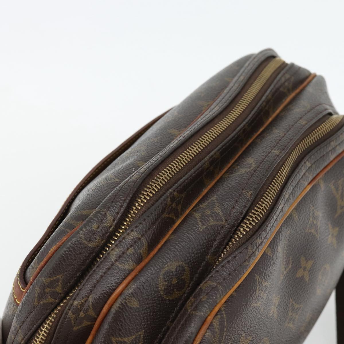 LOUIS VUITTON Monogram Reporter PM Shoulder Bag M45254 LV Auth 182852