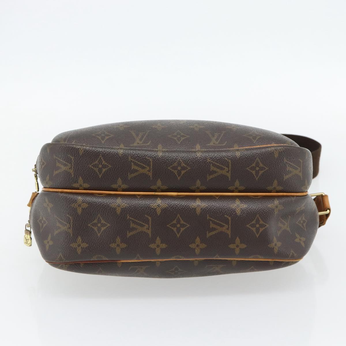 LOUIS VUITTON Monogram Reporter PM Shoulder Bag M45254 LV Auth 182852