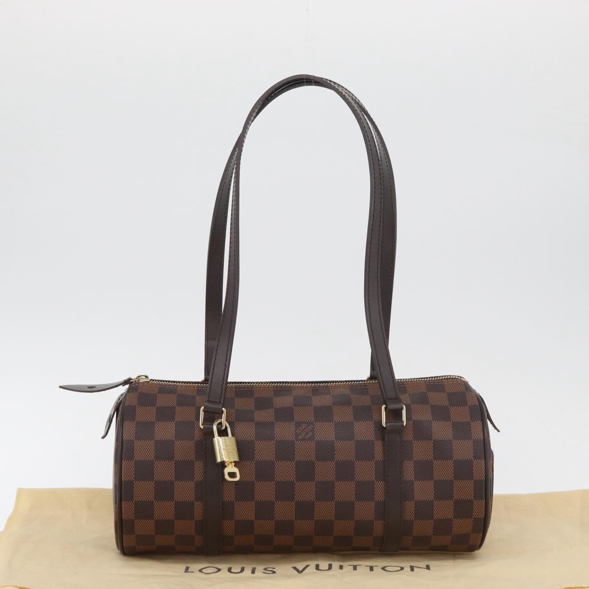 LOUIS VUITTON Damier Ebene Papillon 30 Hand Bag New Model N51303 Auth 182853SAV