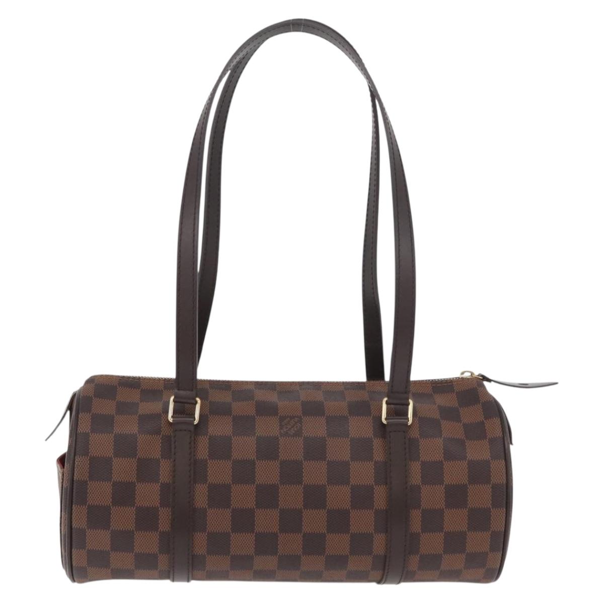 LOUIS VUITTON Damier Ebene Papillon 30 Hand Bag New Model N51303 Auth 182853SAV