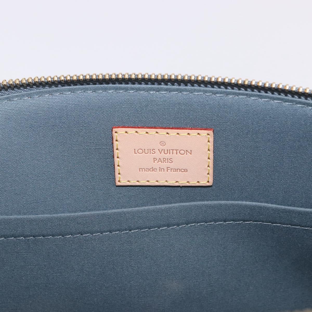 LOUIS VUITTON Monogram Vernis Sherwood PM Hand Bag Jivre M91561 LV Auth 182854A