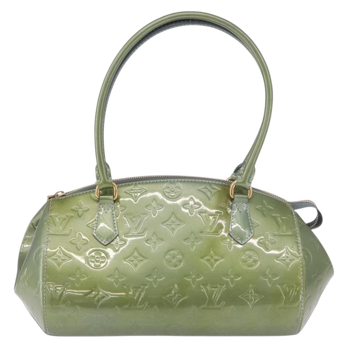 LOUIS VUITTON Monogram Vernis Sherwood PM Hand Bag Jivre M91561 LV Auth 182854A