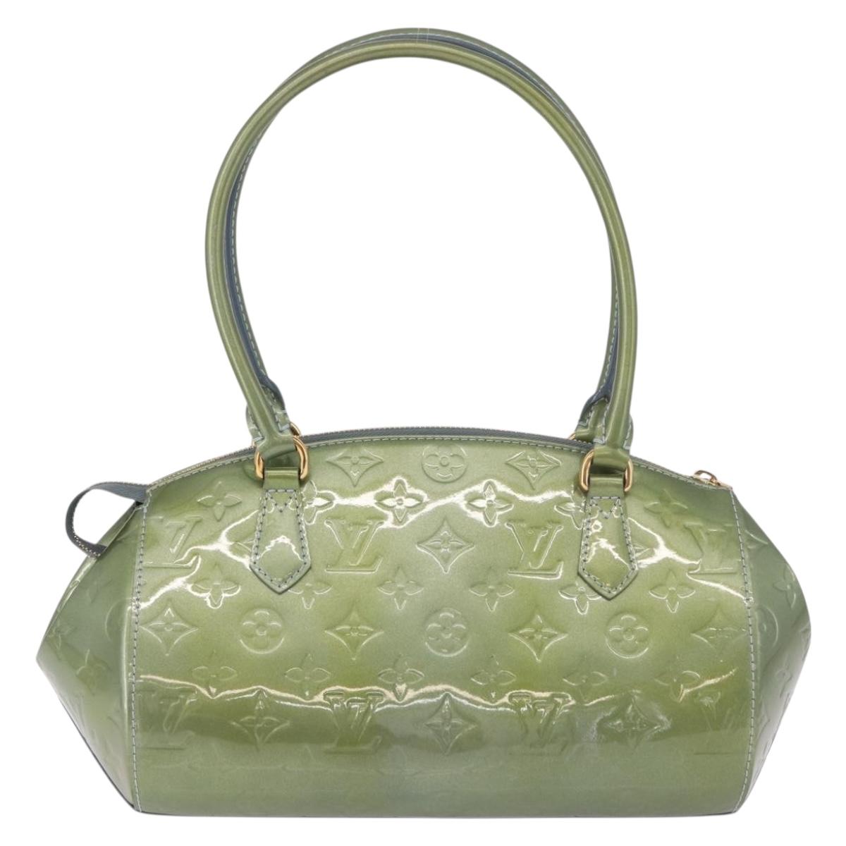 LOUIS VUITTON Monogram Vernis Sherwood PM Hand Bag Jivre M91561 LV Auth 182854A