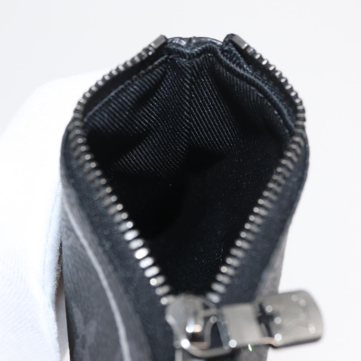 LOUIS VUITTON Monogram Eclipse Small Purse Pouch M64432 LV Auth 182880M