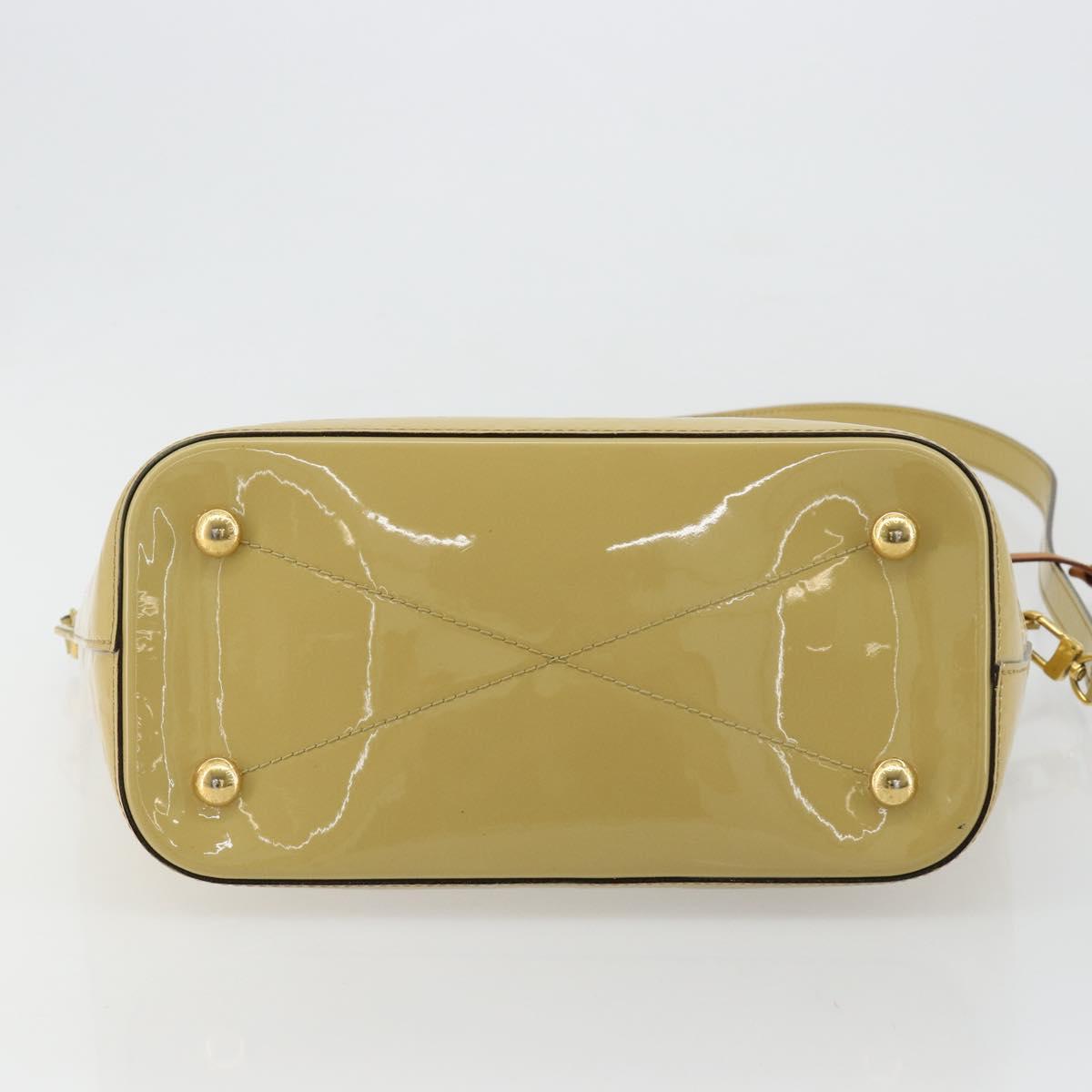 LOUIS VUITTON Vernis Montebello PM Hand Bag 2way Dunne M90167 LV Auth 182891