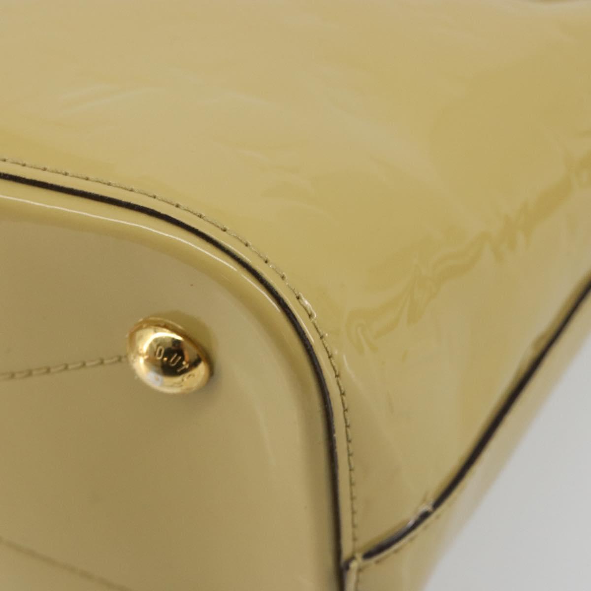 LOUIS VUITTON Vernis Montebello PM Hand Bag 2way Dunne M90167 LV Auth 182891