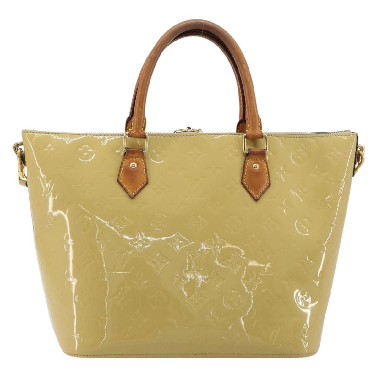 LOUIS VUITTON Vernis Montebello PM Hand Bag 2way Dunne M90167 LV Auth 182891