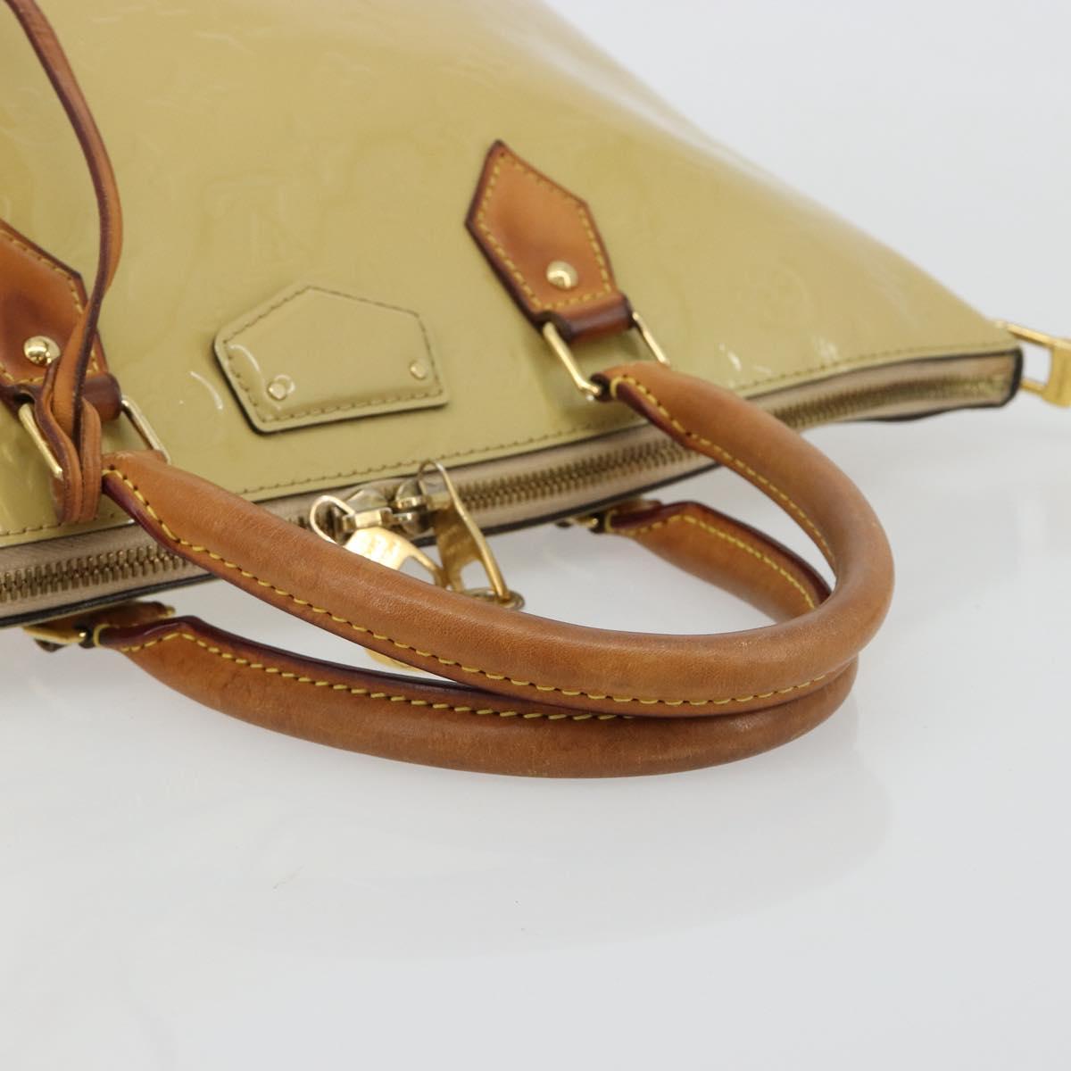 LOUIS VUITTON Vernis Montebello PM Hand Bag 2way Dunne M90167 LV Auth 182891