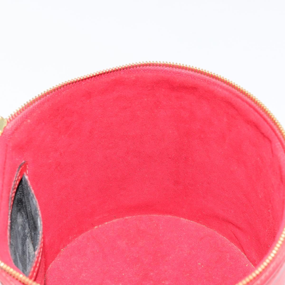 LOUIS VUITTON Epi Cannes Hand Bag Red M48037 LV Auth 182903A