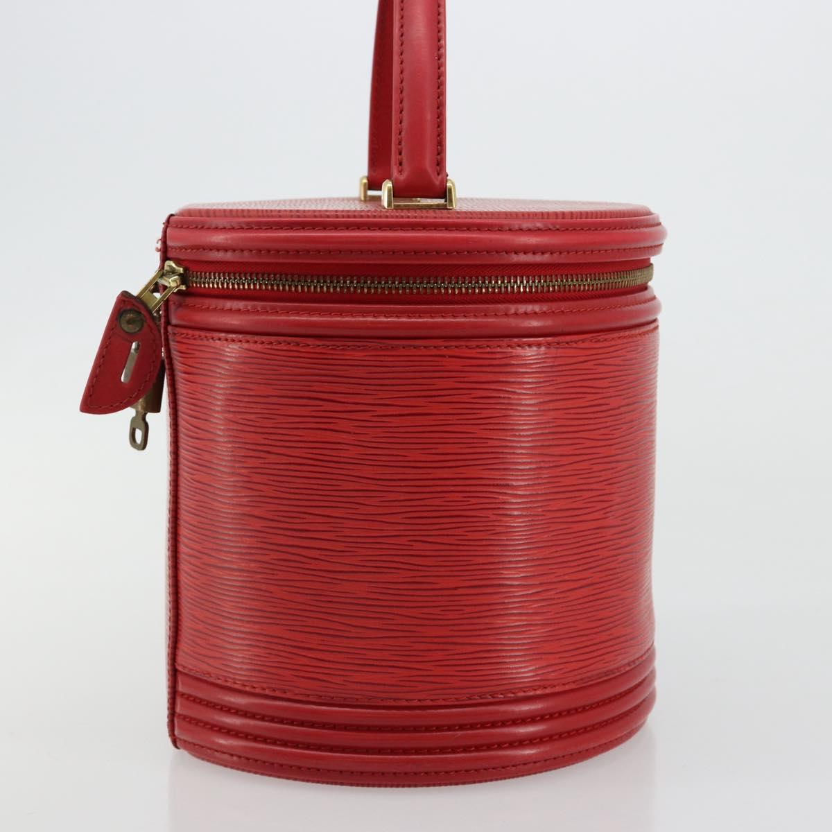 LOUIS VUITTON Epi Cannes Hand Bag Red M48037 LV Auth 182903A
