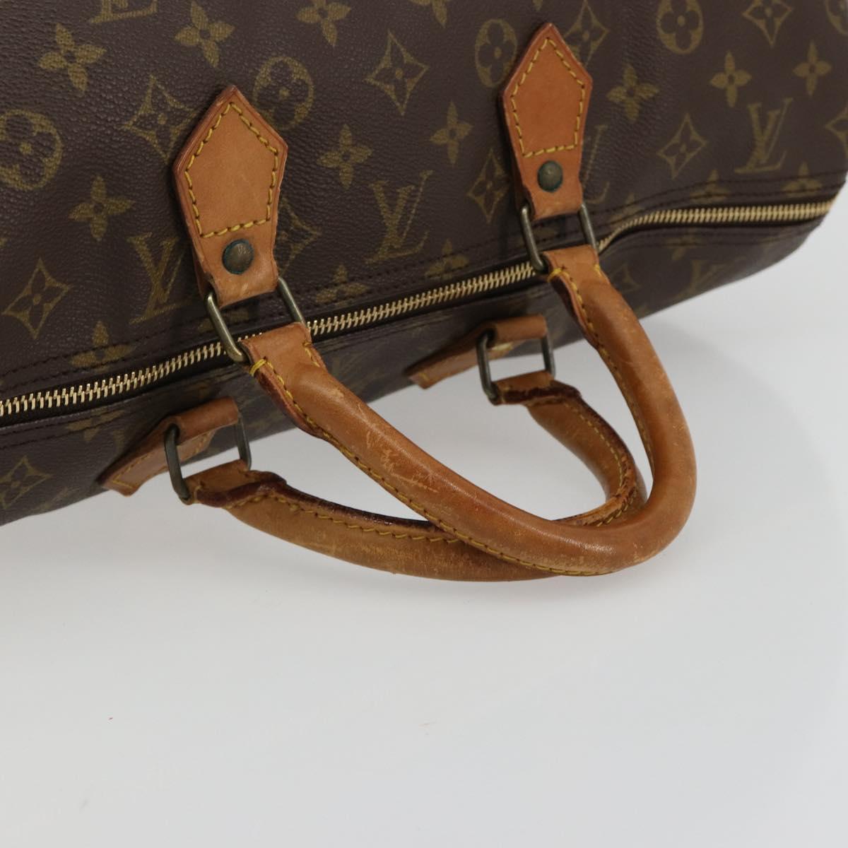 LOUIS VUITTON Monogram Speedy 40 Hand Bag M41522 LV Auth 182926A
