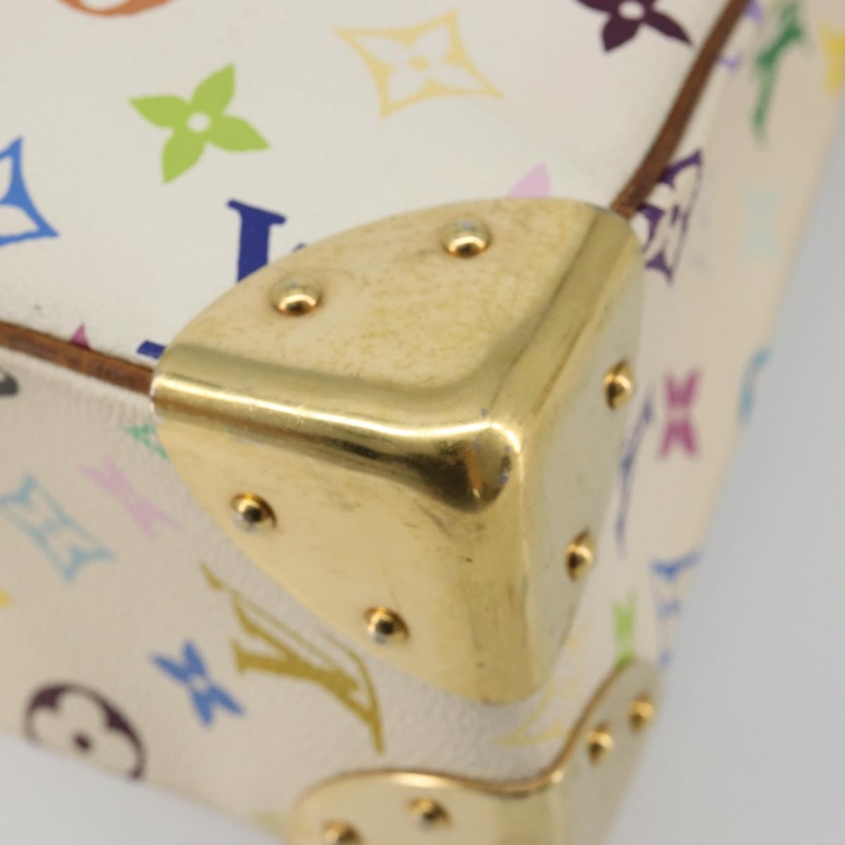 LOUIS VUITTON Monogram Multicolor Boulogne Bag White M92660 LV Auth 182931