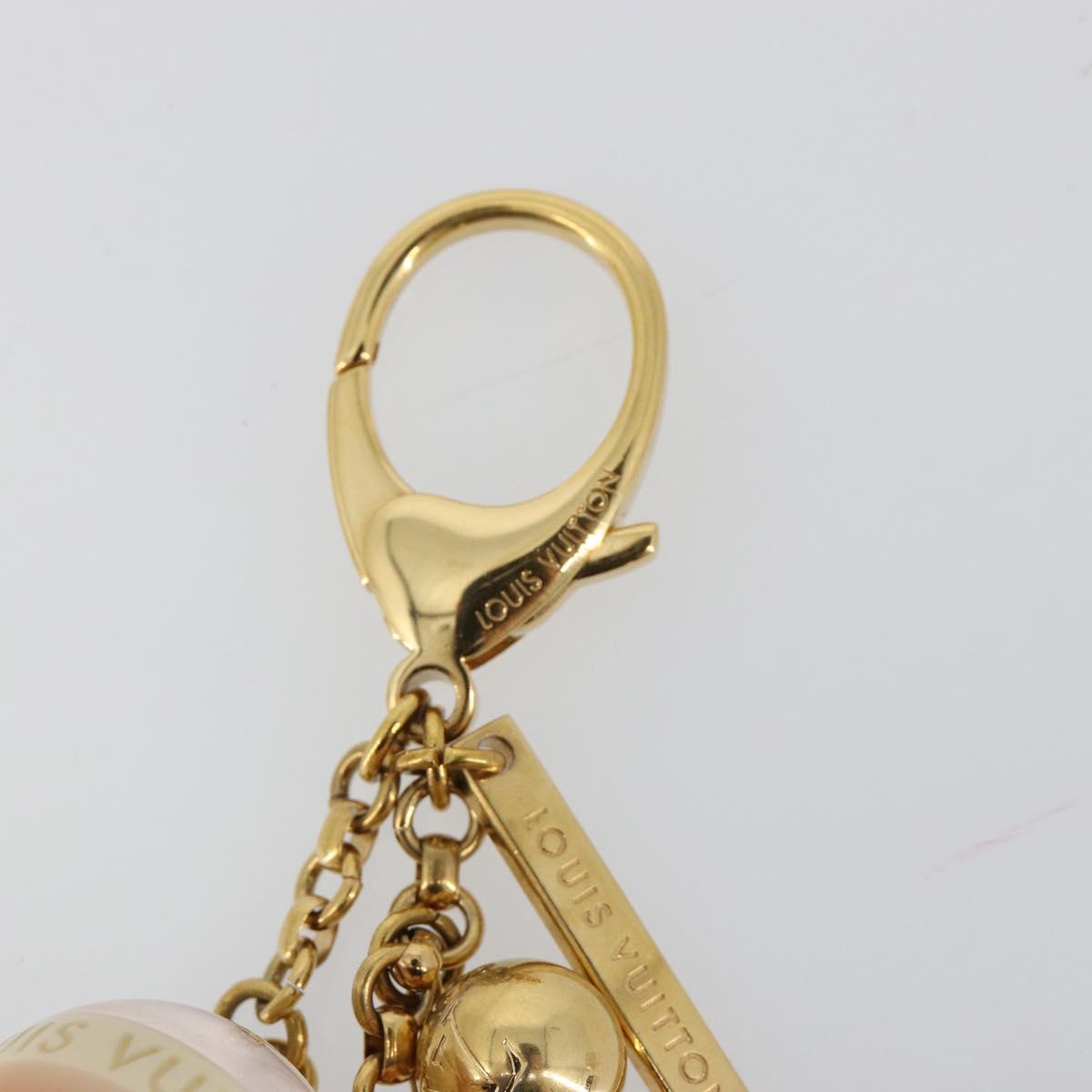 LOUIS VUITTON Bijoux Sac Mini Run Croisette Charm metal Gold M95507 Auth 182943M