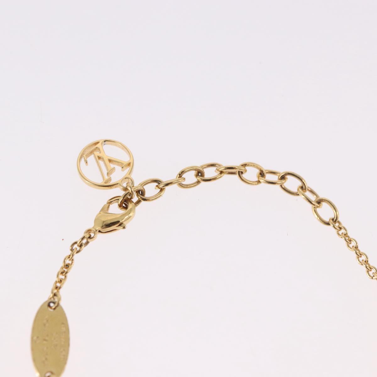 LOUIS VUITTON Brassley Essential V California Bracelet Gold M69580 Auth 182949M