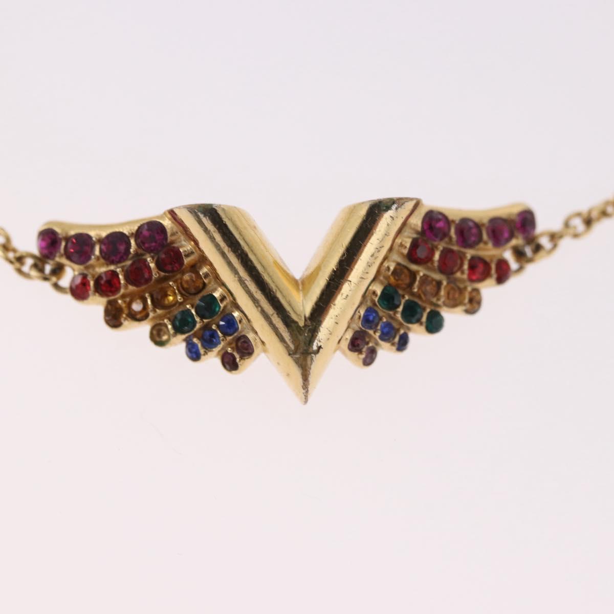LOUIS VUITTON Brassley Essential V California Bracelet Gold M69580 Auth 182949M
