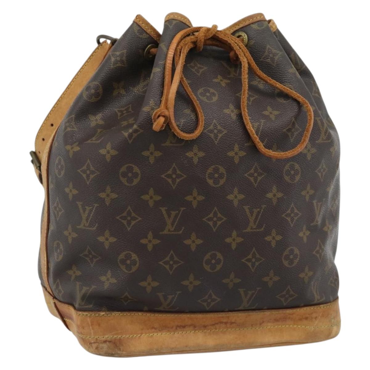 LOUIS VUITTON Monogram Noe Shoulder Bag M42224 LV Auth 182961