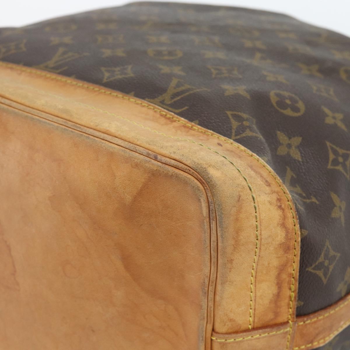 LOUIS VUITTON Monogram Noe Shoulder Bag M42224 LV Auth 182961