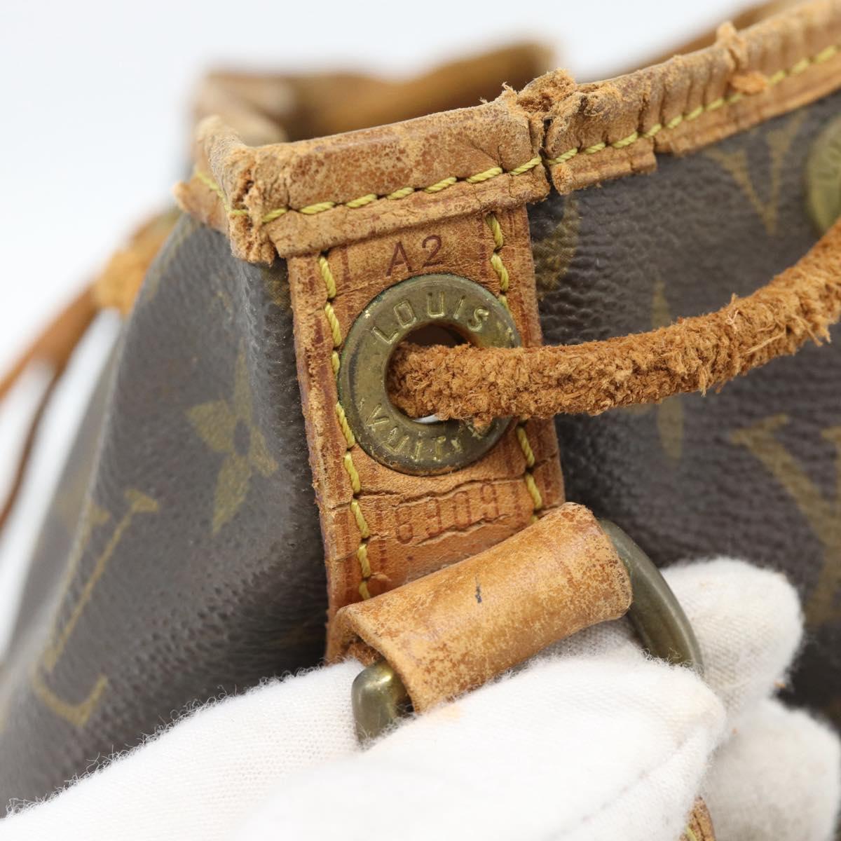 LOUIS VUITTON Monogram Noe Shoulder Bag M42224 LV Auth 182961