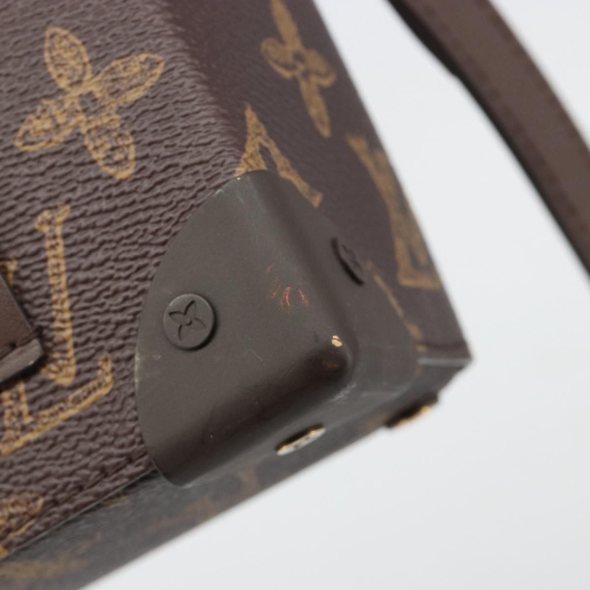 LOUIS VUITTON Monogram Vertical Box Trunk Shoulder Bag M59664 LV Auth 182968M