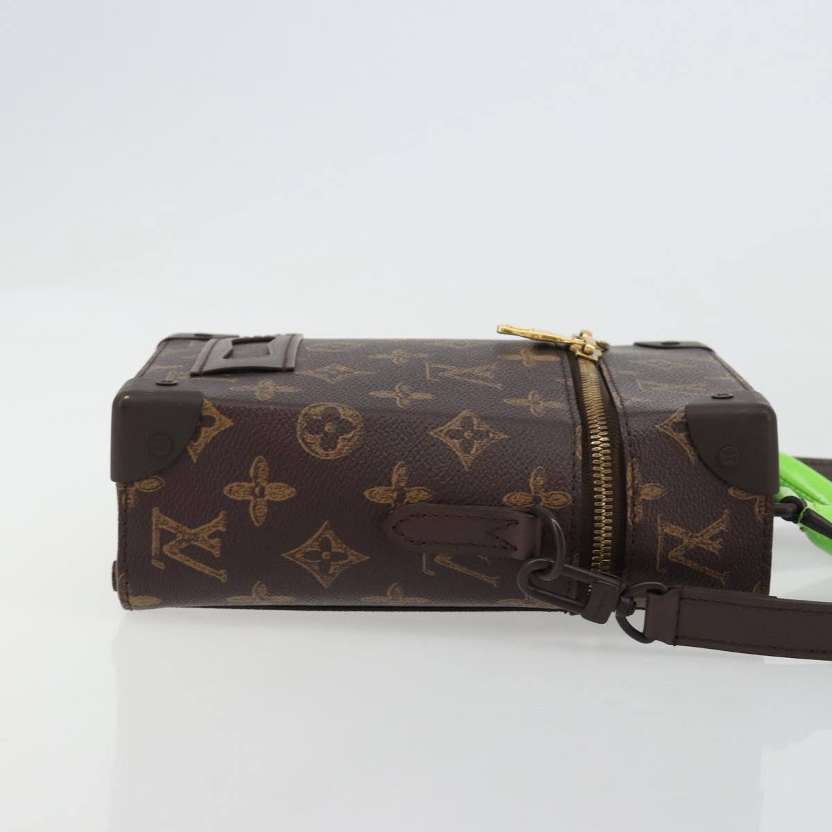 LOUIS VUITTON Monogram Vertical Box Trunk Shoulder Bag M59664 LV Auth 182968M