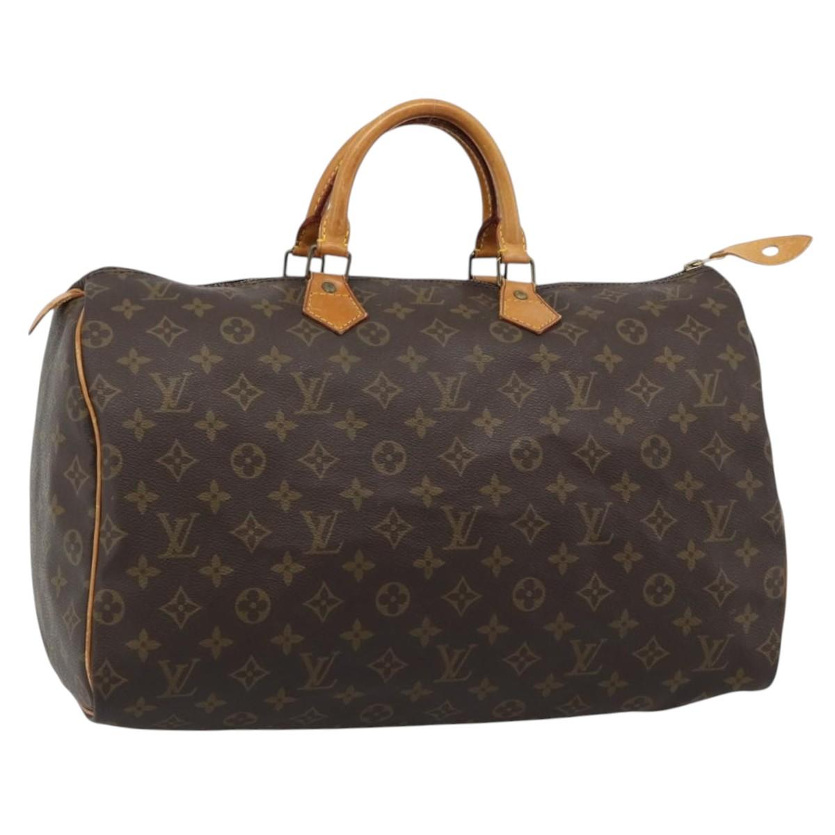 LOUIS VUITTON Monogram Speedy 40 Hand Bag M41522 LV Auth 182974A