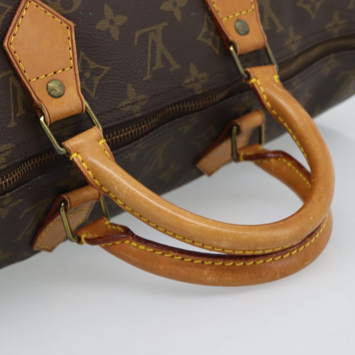 LOUIS VUITTON Monogram Speedy 40 Hand Bag M41522 LV Auth 182974A