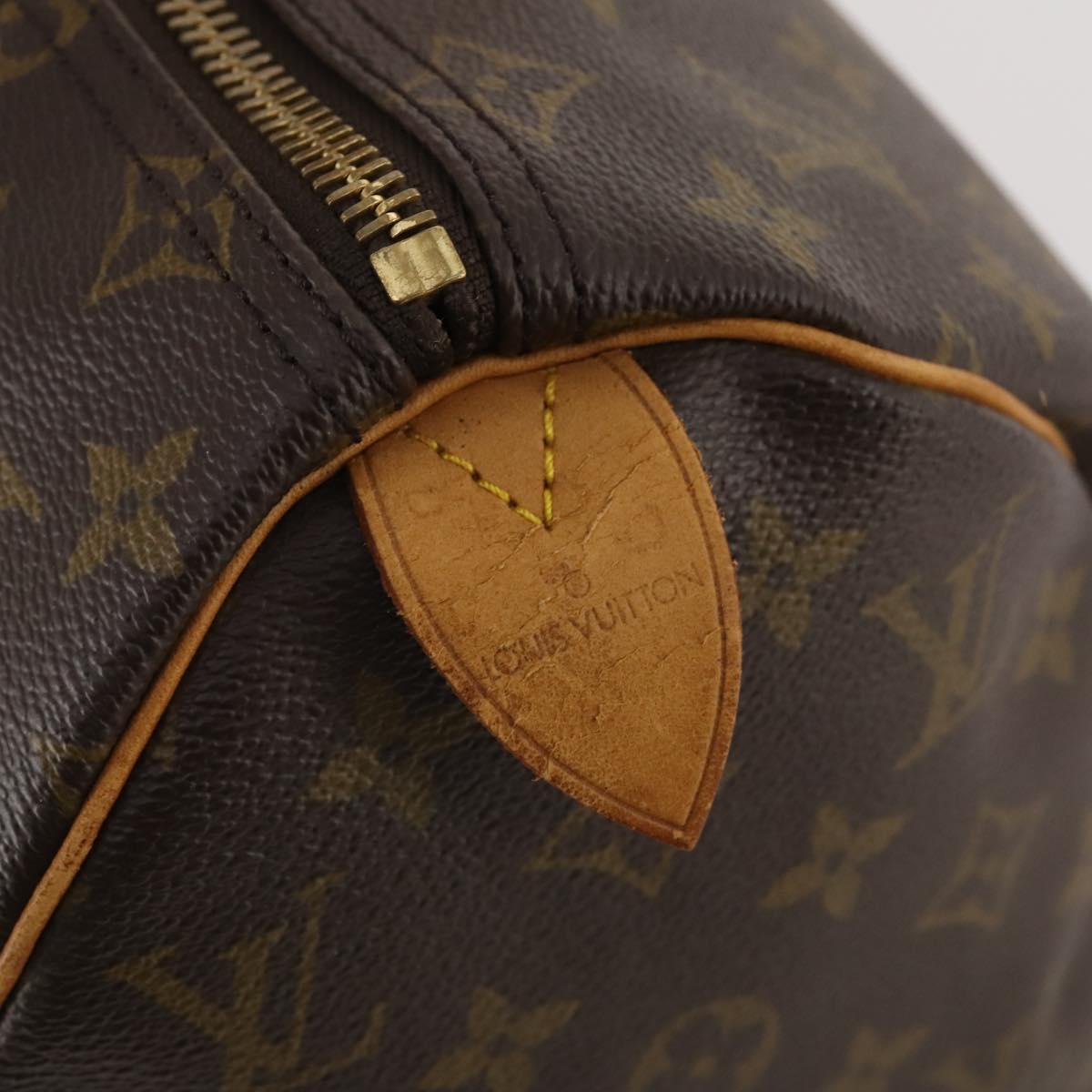 LOUIS VUITTON Monogram Keepall 45 Boston Bag M41428 LV Auth 182994A