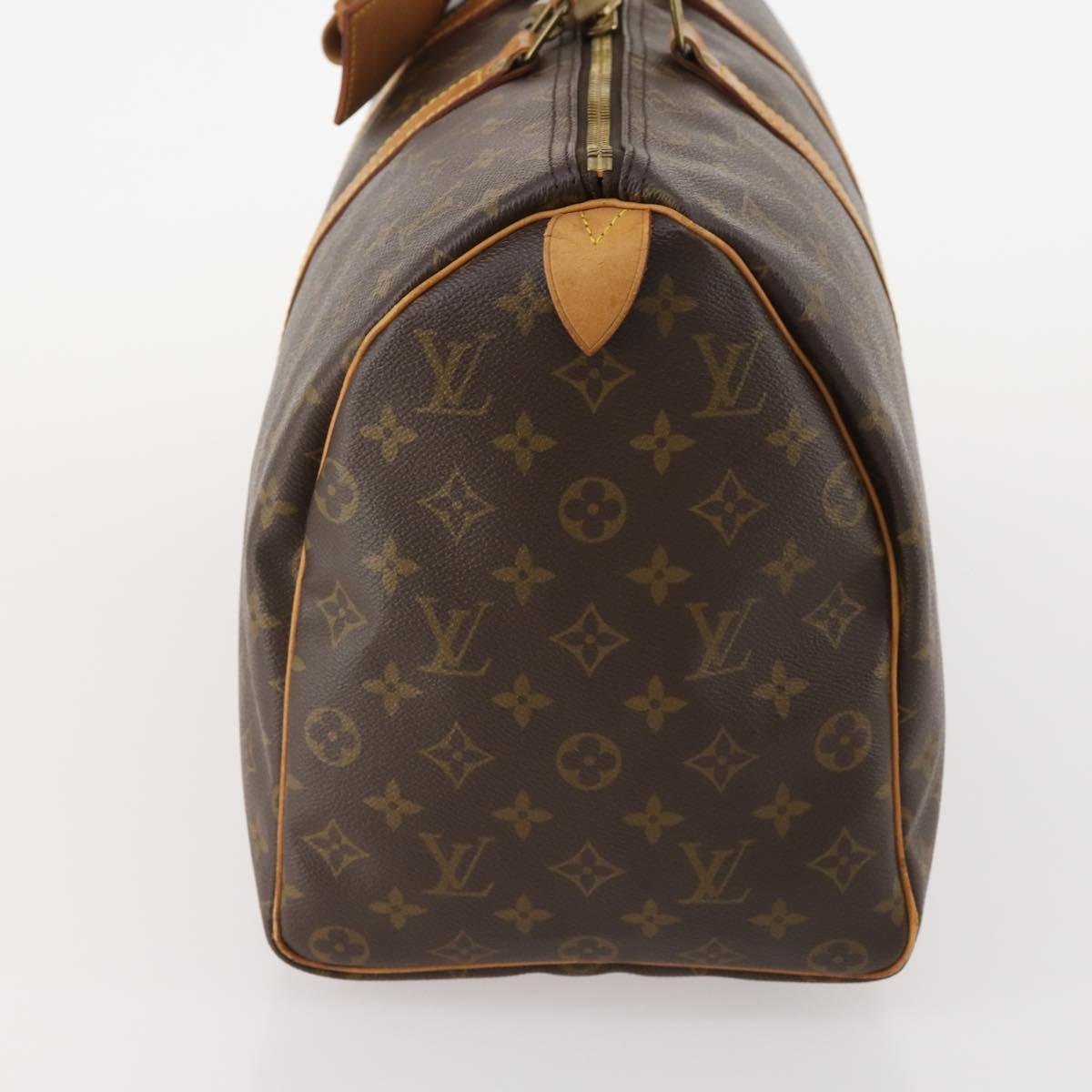 LOUIS VUITTON Monogram Keepall 45 Boston Bag M41428 LV Auth 182994A
