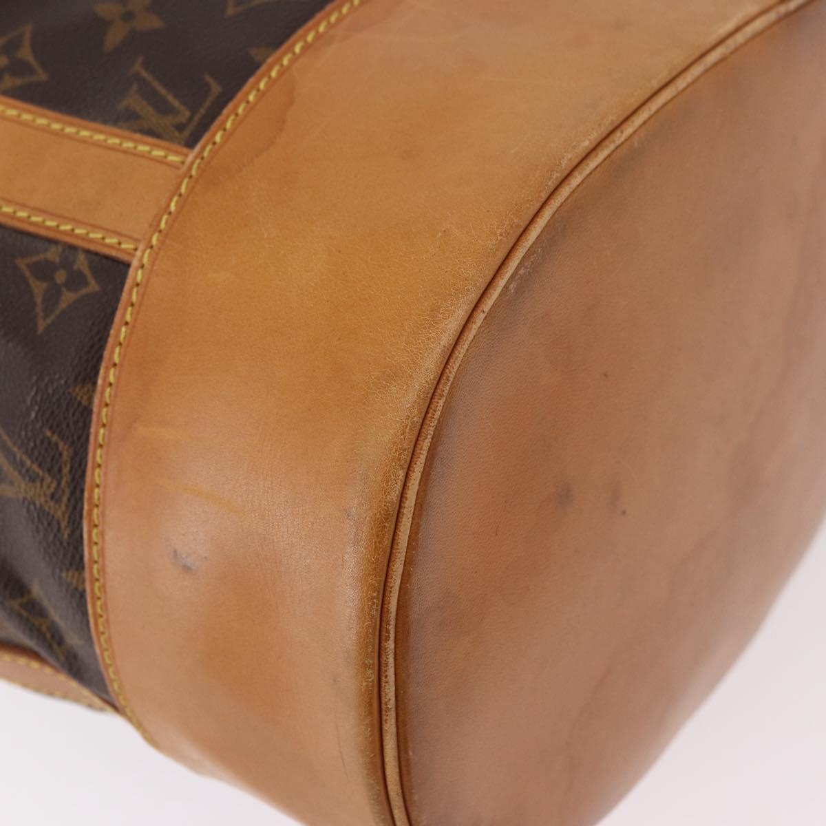LOUIS VUITTON Monogram Randonnee GM Shoulder Bag M42244 LV Auth 183011A