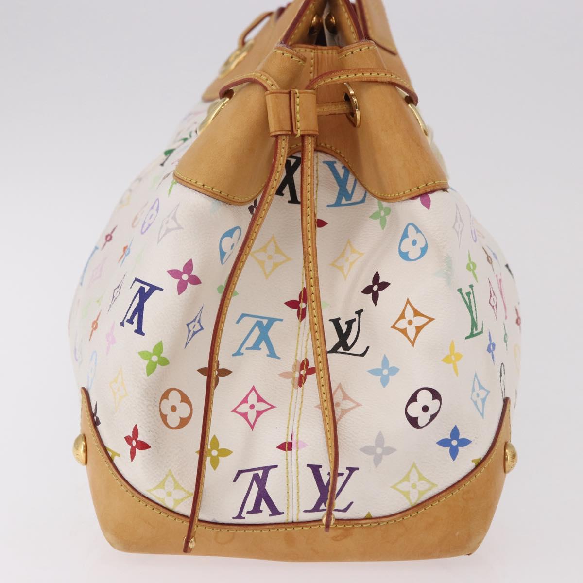 LOUIS VUITTON Monogram Multicolor Ursula Tote Bag White M40123 LV Auth 183012V