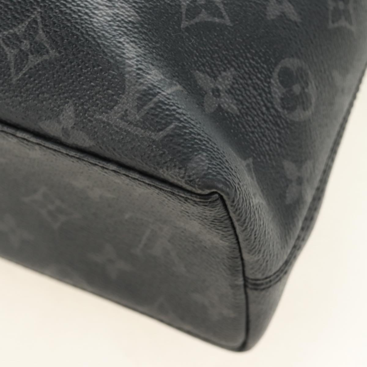 LOUIS VUITTON Monogram Eclipse Explorer Business Bag M40566 LV Auth 183042A