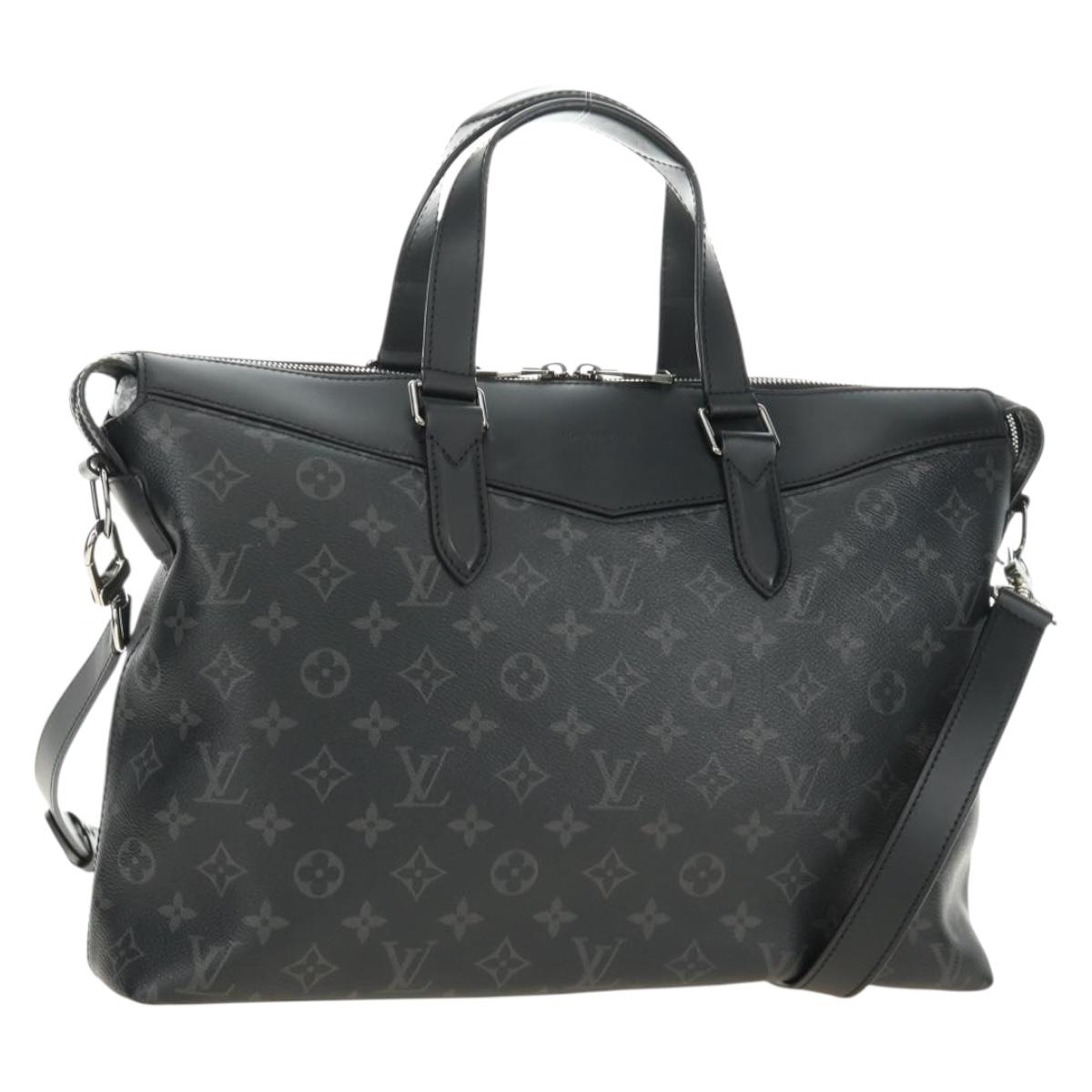 LOUIS VUITTON Monogram Eclipse Explorer Business Bag M40566 LV Auth 183042A
