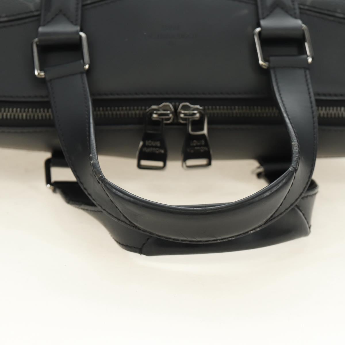 LOUIS VUITTON Monogram Eclipse Explorer Business Bag M40566 LV Auth 183042A
