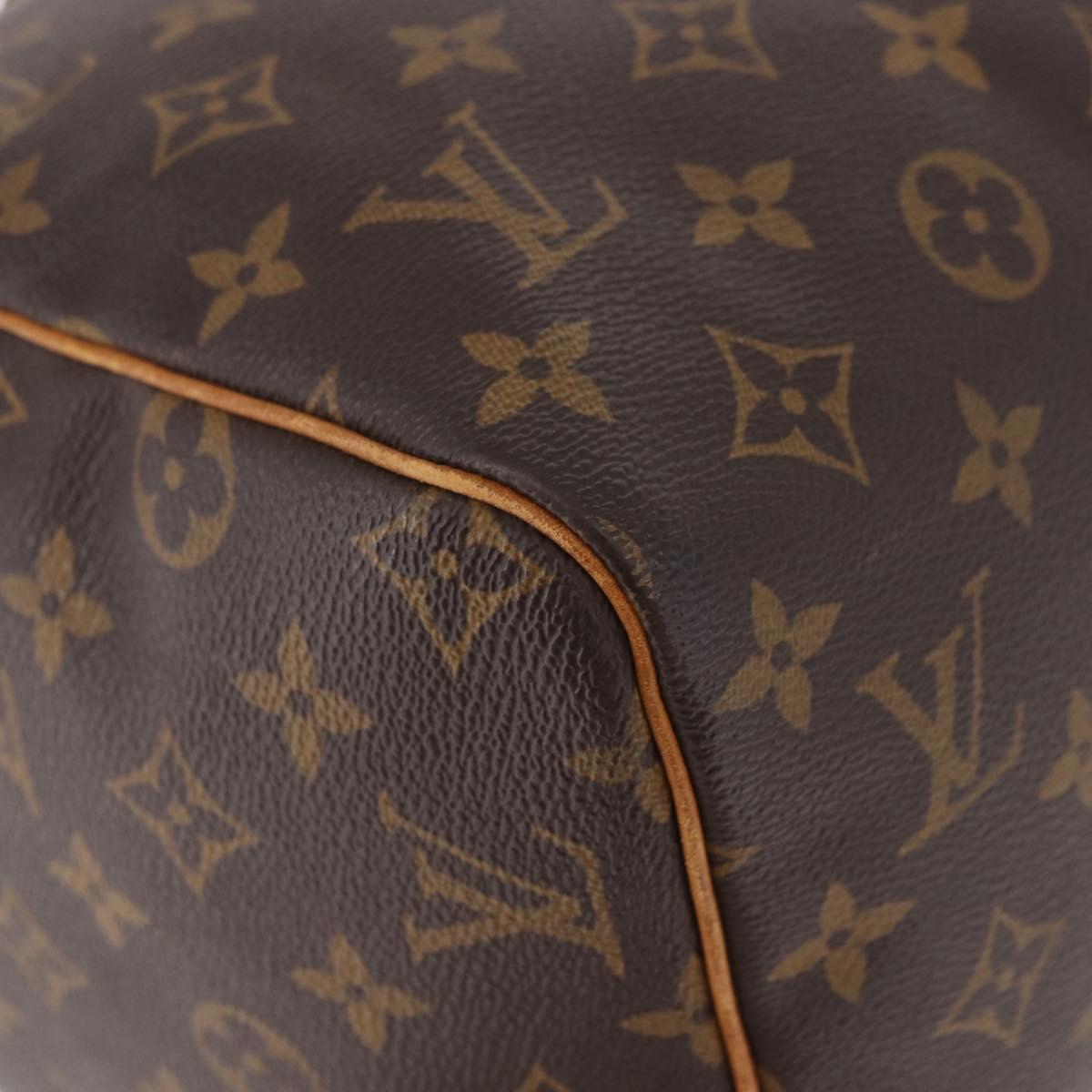 LOUIS VUITTON Monogram Speedy 30 Hand Bag M41526 LV Auth 183067A