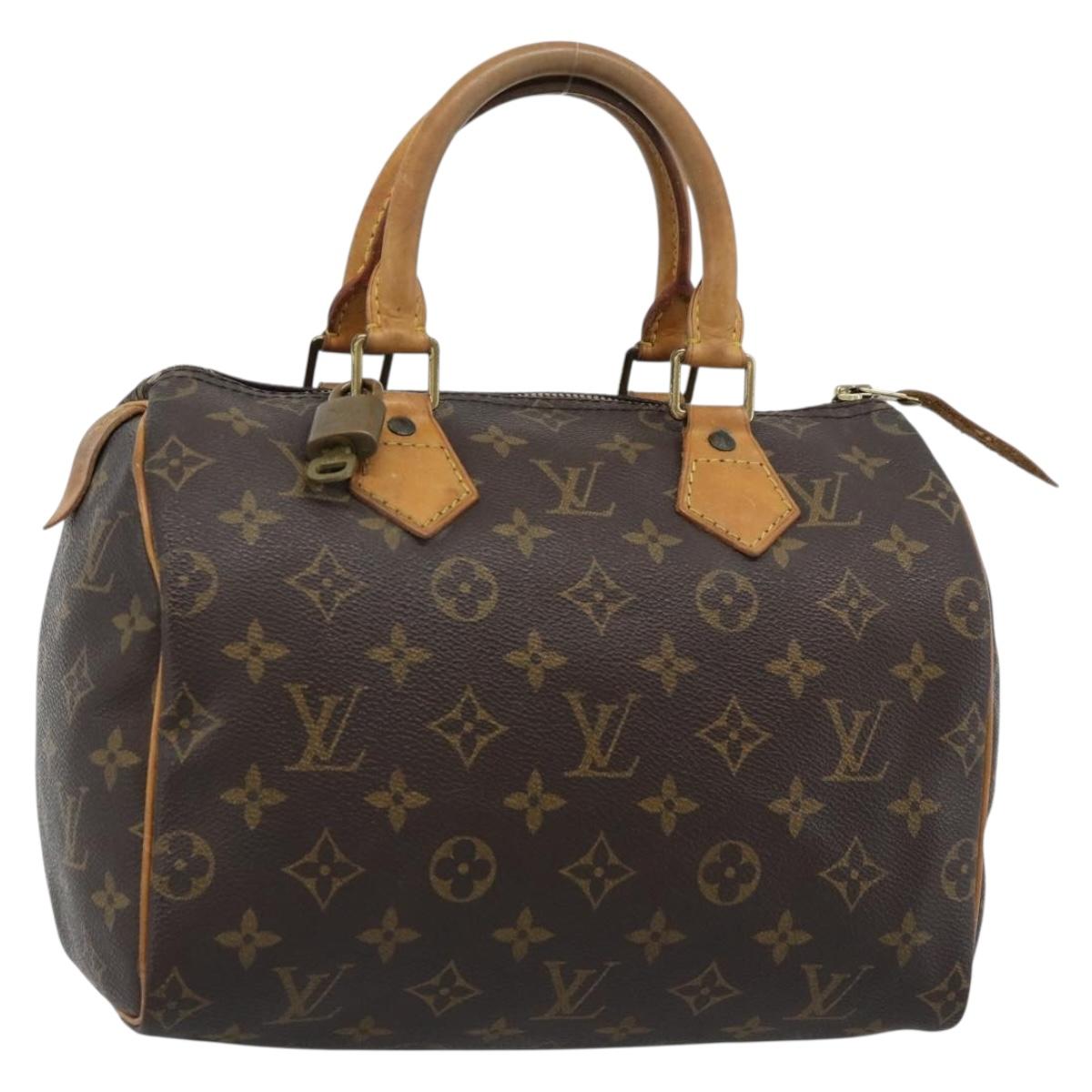 LOUIS VUITTON Monogram Speedy 30 Hand Bag M41526 LV Auth 183072A